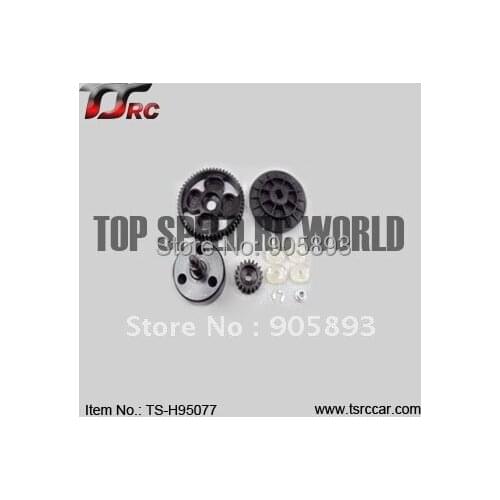 Free shipping!R/C racing car NEW- Clutch Bell and 55T/19T High Speed Metal Gear Set for Baja Parts!(95077)