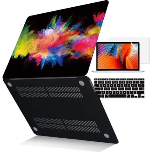 For Macbook Air 13 Case Laptop Bag Keyboard Cover for Macbook Air Pro Retina 13 15 16 Mac Book 13.3 15.4 inch Touch Bar / ID