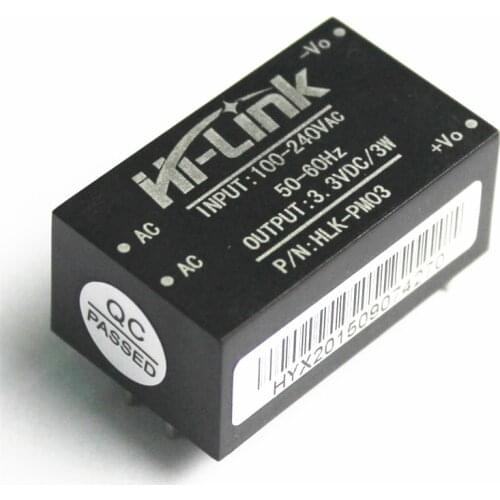 HLK-PM03 AC-DC 220V to 3.3V Step Down Buck Power Supply Module Intelligent Household Switch Converter