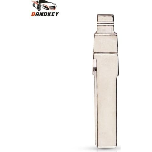 DANDKEY 86# Metal Blank Uncut Blade Remote Key Blade HAA For Volkswagen Passat Bora Skoda Seattle B5 NO.86 HU66 Key Blade