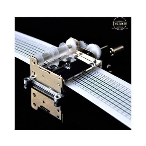 DIY Mechanical music player turn by hands Assembly blocks Interesting toys