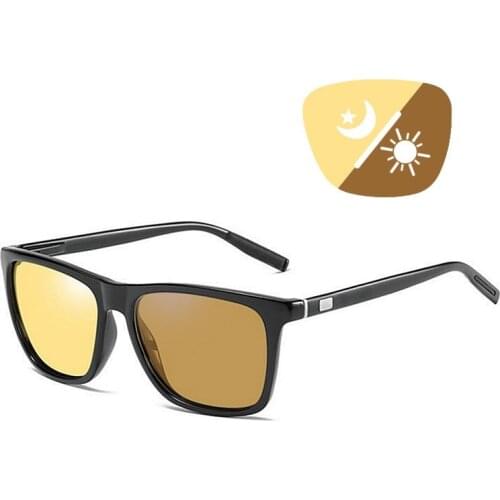 2019 New Design Photochromic Polarized Sunglasses Vintage Transition Lens Sun Glasses Men Women Retro Discoloration Lenses