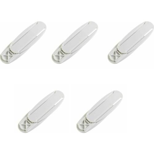 Socket Fixer Hook Power Strip Wall Mounted Strong Traceless Hanging Tool 1PC White Self-adhesive Holder Punch-Free Self-Adhesive