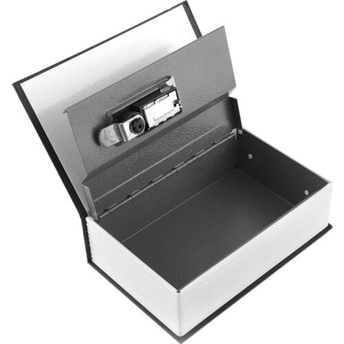 Security Key Lock Safe Box Secret Book Valuables Dictionary Safety Cash Gift
