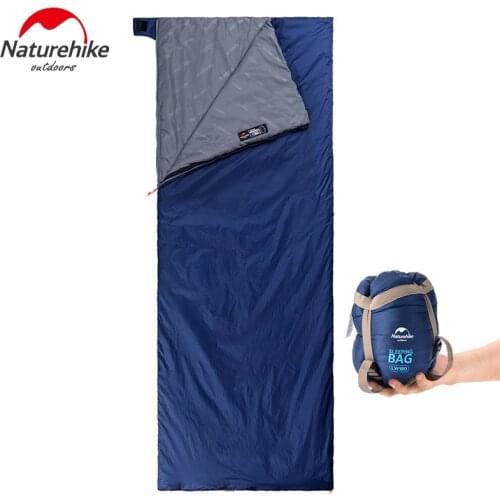 Naturehike Sleeping Bag Outdoor Mini Ultralight Envelope Waterproof Cotton Sleeping Bag Nature Hike Hiking Camping Sleeping Bag