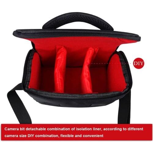Waterproof Nylon Camera Shoulder Bag Carrying Case for canon EOS 77D 70D 80D 4000D 2000D 5D Mark IV III 60D 6D 7D Mark II 2 50D