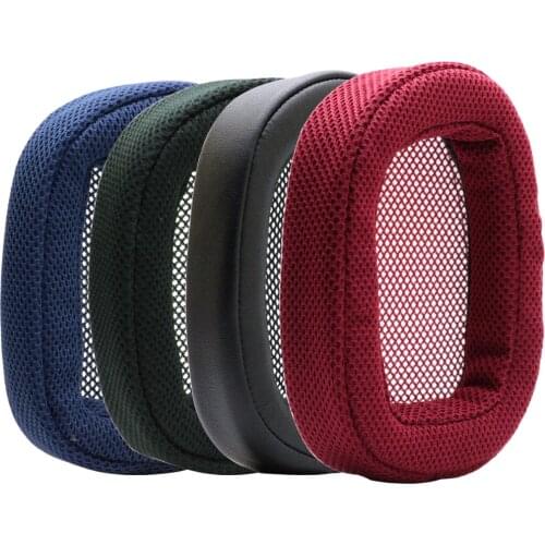 Potein Leather Foam Fabric Replacement Ear Pads Cushion Cups Repair Parts Earpads for Logitech G433 G233 G-Pro Headphones