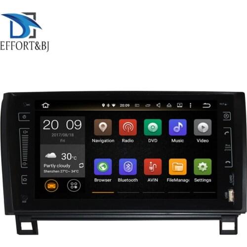 9 Inch Android 9.0 Octa Core 4GB RAM IPS Screen Car Radio Stereo With Bluetooth For Toyota Tundra/Sequoia 2007-2013 Wifi OBD Aux