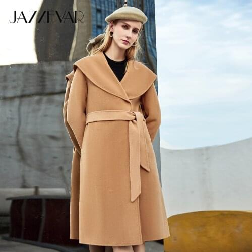 JAZZEVAR Women's Cashmere Coats