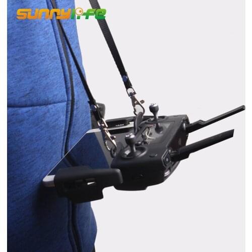 Dual-hook Bracket Including Strap for DJI MAVIC MINI AIR/ MAVIC 2 PRO/ SPARK Remote Controller