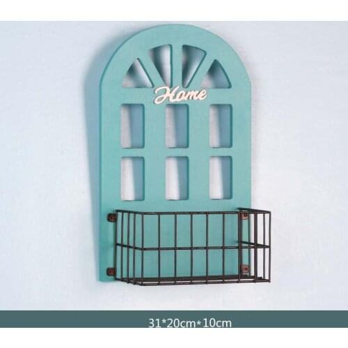 Outdoor Wall Hanging Storage Shelf Kids Room Kitchen Organizer Trellis Potting Rack Holder