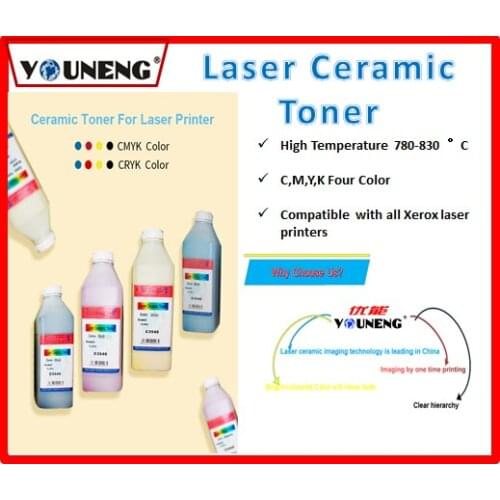 New compatible color ceramic toner powder for xerox 105、116、115、118、119、205、215、225、228、1110、305、318、3300、4350、5065、700