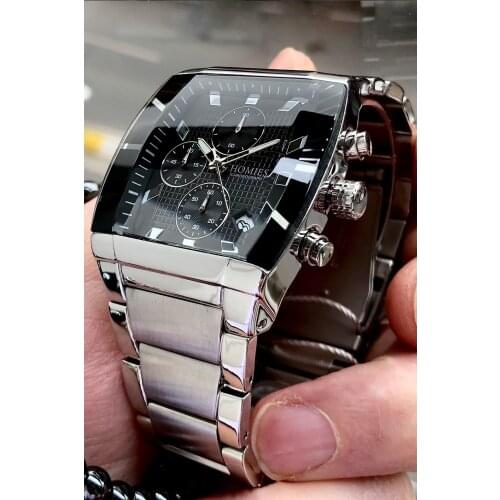 Poyraz Global Mens Silver Watch