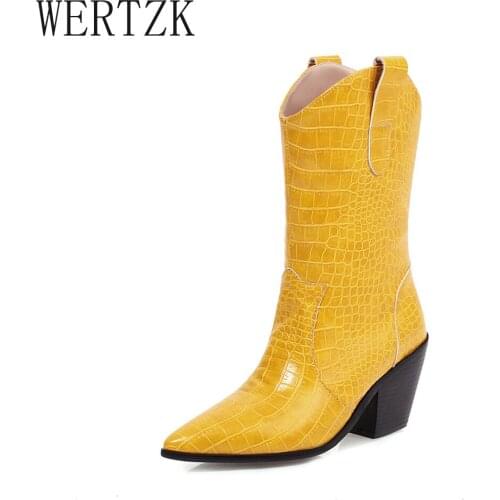 QYPZD Women's Wedge Ankle Boots