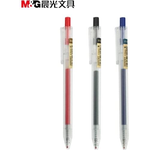 Office & school high quality office stationery pens series press AGP87901 0.5mm neutral pen 145mm 12pcs/set