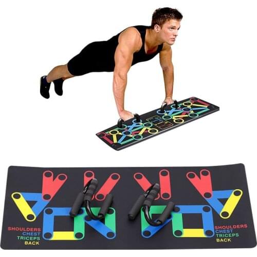Push Up Bar Multi-Function Push-up Rack Board Fitness Stands Support Tool Body Building Home Gym Training and Exercise Equipment
