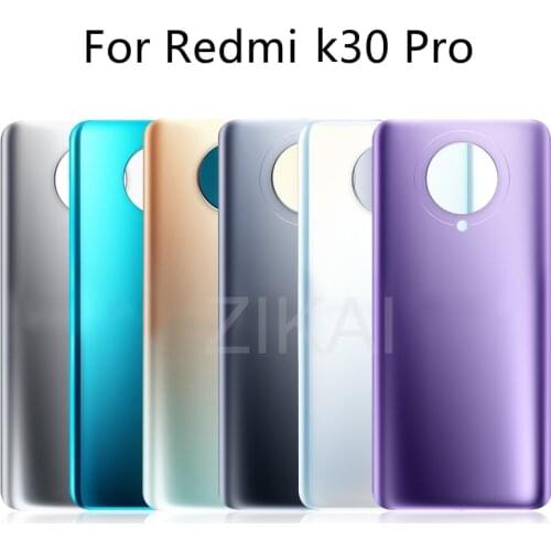 For Xiaomi Redmi K30 Pro Battery Back Cover Rear Door Housing Side Key Replacement Repair Spare Parts