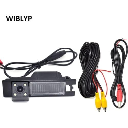 Car CCD Night 4 LED Backup Rear View Camera for Opel Astra H J Corsa Meriva Vectra Zafira Insignia FIAT Grande Buick Regal
