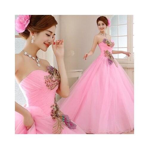 Freeship light pink ball gown cartoon vintage medieval dress Renaissance princess fairy costume Victorian dress/Marie