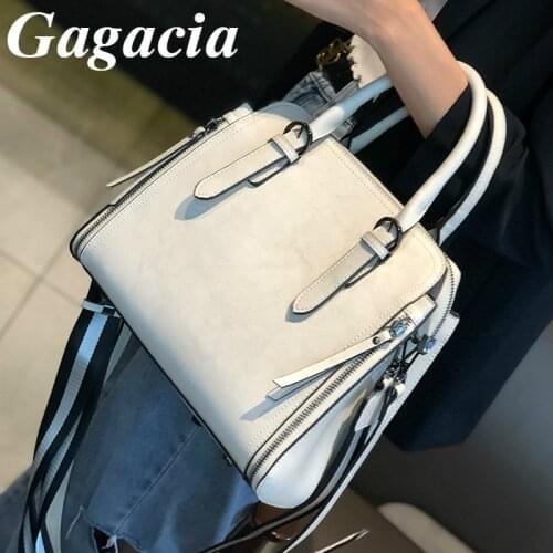Gagacia Bags For Women New Cowhide Leather Handbag Fashion Casual Messenger Bag Female Large Capacity Shoulder Bags bolso mujer
