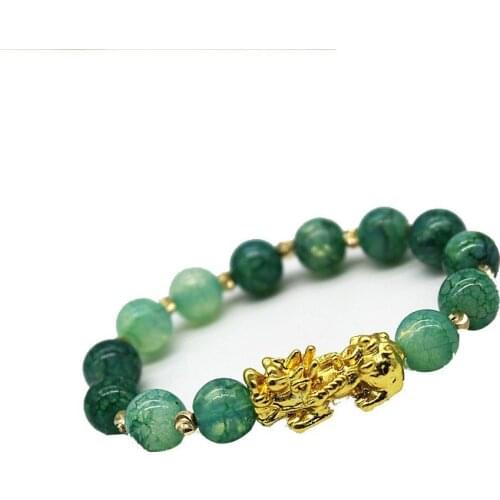 Pixiu Bracelet Chinese Good Lucky Charm Feng Shui Pi Yao Wealth good luck Bracelets Jewelry Lucky Bracelets Drop Shipping