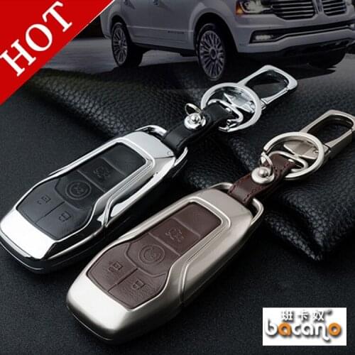 Bacano Brand Key set of car keys package protection shell key chain For Li***n MKC MKZ MKX Free Shippin