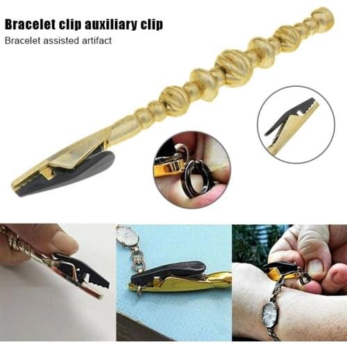 Easy Jewelry Wearing Aid Bracelet Clip for Writband Lock Helper Practical Jewery Helper Wearing Helper Jewery Bracelet Wristband