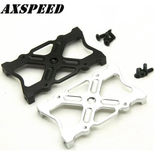 AXSPEED Aluminum Bumper Mount Plate for 1/10 RC Crawler Axial SCX10 RC Climbing Car Bumper Upgrade Parts