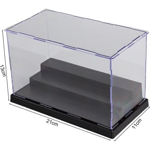 Countertop Display Box Display Cabinet Versatile Anti-dust Acrylic Display Storage Cube Showcase for Toys