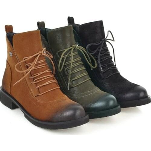 2019 new Martin boots, womens inside height shoes, all kinds of cotton shoes, low heels, spring and autumn half tube single boo