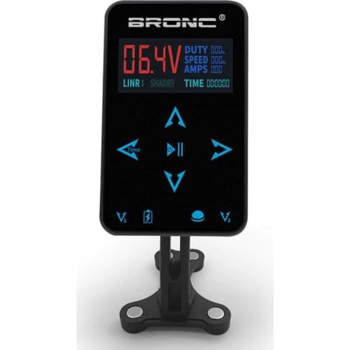 New Original BRONC Power Supply For Two Tattoo Machine Gun UPGRADE Touch Screen Intelligent Digital LED Display Supply