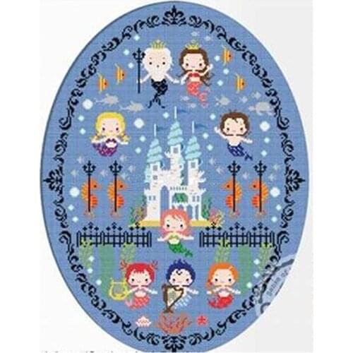 OP124 For Needlework Kit NOT PRINTED Cross stich Painting Set Cross Stitch Kits Cross-stitch Embroidery Set Stitch Kits Cross