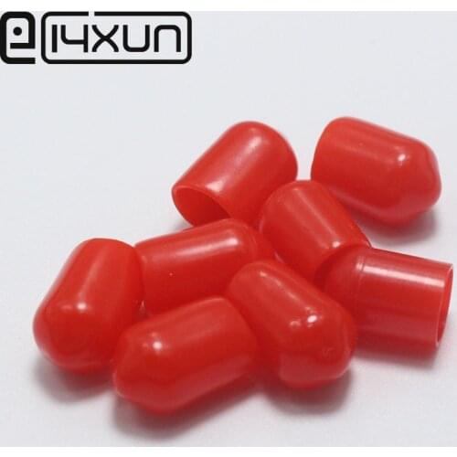 EClyxun 500Pcs/lot SMA Rubber Covers Dust Cap Rf Ham Radio Antenna Plastic Covers Dust Cap Female Connector
