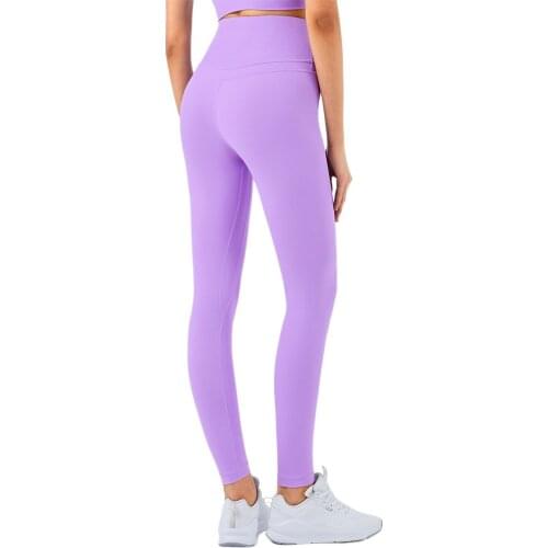 Sport Tights Naked Feel Yoga Pants Women GYM Capri Fitness Legging High Waist Pocket Trousers Elastic Squat Proof Butt Lifting