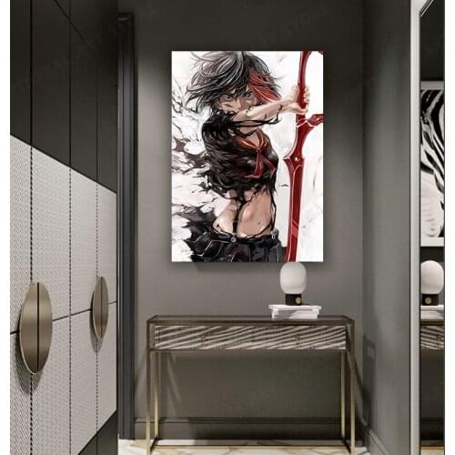 Japan Anime Canvas Poster Kill la Kill Painting Best Gift Otaku Room Collection Home Decor Wall Art Picture