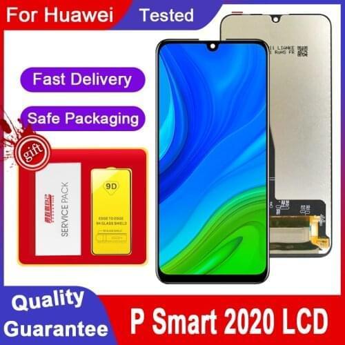 100% Tested 6.1'' IPS Display For Huawei P Smart 2020 LCD Touch Screen Digitizer Assembly For P Smart 2020 POT-LX1A LCD Display