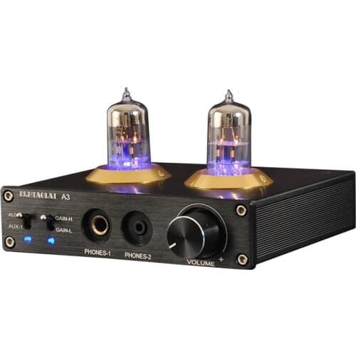 2019 New listing A3 vacuum Tube Preamplifier HIFI 6N3 Tube Professional headphone amplifier