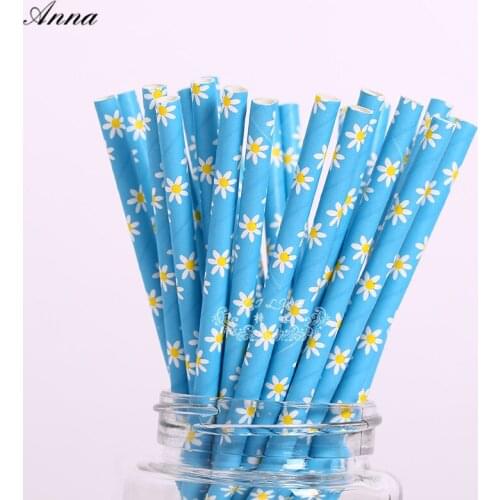 25pcs Paper Drinking Straws StripeParty Wedding Decoration Kids Birthday Baby Shower Christmas Supplies