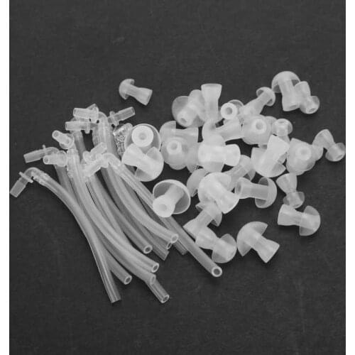 1Set Hearing Aid Accessories 30pcs Earplug Ear Plugs 10pcs Eartips Domes with Sound Tube Box Type Hearing Aids Tool Health Care