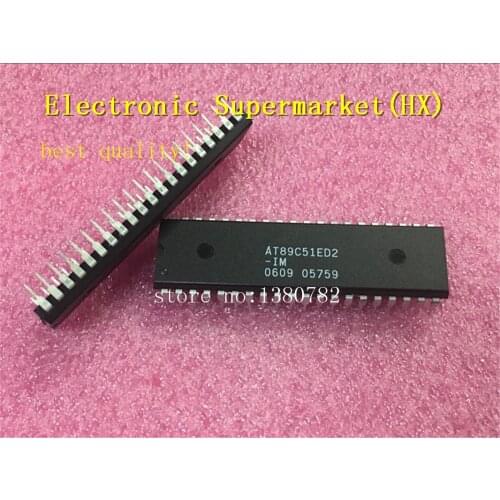 Free Shipping 10pcs/lots AT89C51ED2-IM AT89C51ED2 DIP-40 IC In stock