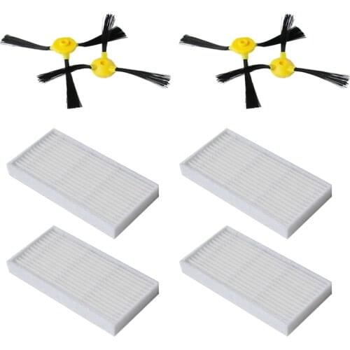Side brush+HEPA Filter for Liectroux robot vacuum cleaner side brush update B2005PLUS B6009 robot vacuum cleaner parts