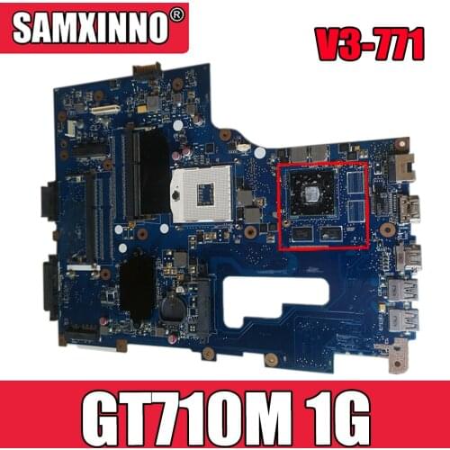 For Acer VA70 V3-771G V3-771 Laptop computer motherboard NBV8911001 VG70 HM77 GPU GT710M 1G DDR3 Test OK Mainboard