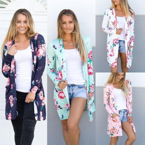 Pudcoco 2017 Autumn Fashion Design Women Trench Flower Full Sleeve Embroidery Long Style Outwear Autumn Women Fits Outfits New