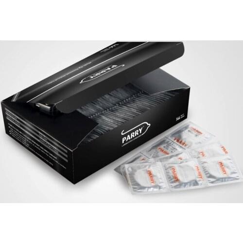 PARRY CONDOMS 144PCS Suit Has Long Spikes To Stimulate Fruit Flavor Condoms Super High Quality Natural Latex