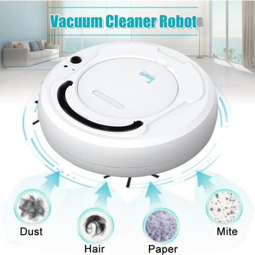 1800Pa 3-In-1 Multifunctional Robot Vacuum Cleaner Auto Rechargeable Smart Sweeping Robot Dry Wet Sweeping Vacuum Cleaner Home
