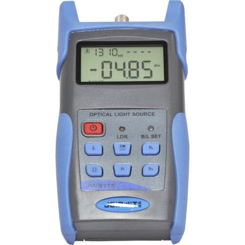 Handheld JW3116 Optical Light Source 1310/1550nm Single Mode Fiber Testing Tools JW3116 Optic Laser power meter Equipments