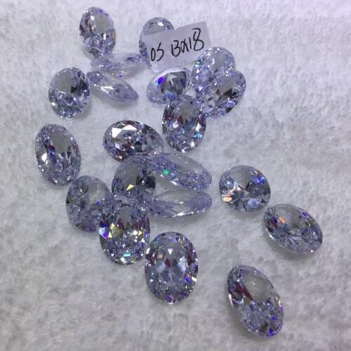 AAAA Artificial cut Oval zirconium headdress earrings manicure accessories accessories nude jewelry inlaid artifi