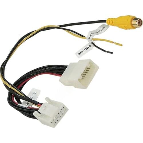 T-Harness Wire Harness 16-pin Adapter Camera Connector For Toyota Subaru Scion