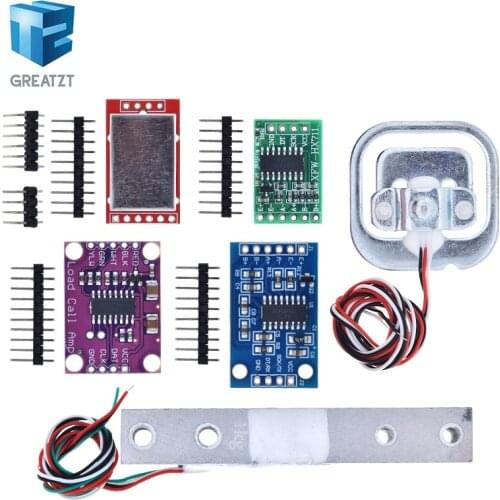 Load Cell 1KG 5KG 10KG 20KG HX711 AD Module Weight Sensor Electronic Scale Aluminum Alloy Weighing Pressure Sensor For Arduino