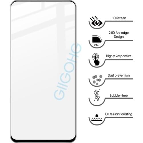 3 PCS Full Cover Tempered Glass POCO X3 for Redmi 9C NFC 9 8 7 9AT 9A Note 9S 8T 8 9 7 Pro 8A 7 Full Glue Screen Film